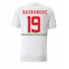 Maillot de Supporter Suisse Mario Gavranovic 19 Extérieur Coupe du Monde 2022 Pour Homme